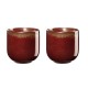 Conjunto de 2 Vasos para Té 200ml – Coppa Rusty Red - Asa Selection ASA SELECTION ASA19080176
