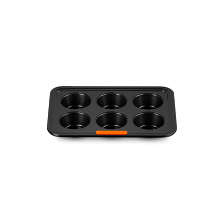 6 Cup Muffin Tray Black - Le Creuset LE CREUSET LC46110000010000