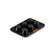 6 Cup Muffin Tray Black - Le Creuset LE CREUSET LC46110000010000