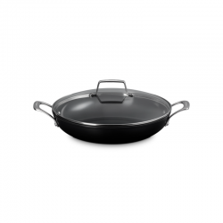 Caçarola Baixa Anti-Aderente 30cm Preto - Le Creuset