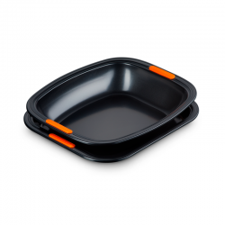 Set de 2 Bandejas para Horno Rectangulares 31/33cm Negro - Le Creuset LE CREUSET LC46920000010003