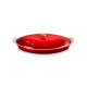 Fish Platter with Lid 34cm Cerise - Heritage - Le Creuset LE CREUSET LC61024340600150