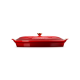 Bandeja para Pescado con Tapa 34cm Cerise - Heritage - Le Creuset LE CREUSET LC61024340600150