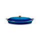 Bandeja para Pescado con Tapa 34cm Azure - Heritage. - Le Creuset LE CREUSET LC61024342200150