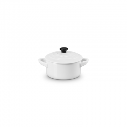 Mini Cocotte 10cm Branco - Le Creuset