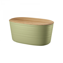 Bread Box with Lid Light Green - Tierra - Guzzini