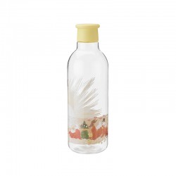 Drinking Bottle 750ml Yellow - Moomin - Rig-tig