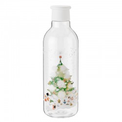 Botella de Agua 750ml Navidad - Drink-It Moomin Blanco - Rig-tig