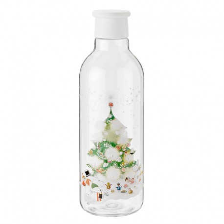 Water Bottle 750ml Xmas - Drink-It Moomin White - Rig-tig RIG-TIG RTZ00701-2