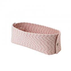 Cesto para Pão Rosa - Knit-It - Rig-tig