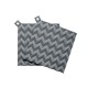 Pot Holder (X2) Grey - Rig-tig RIG-TIG RTZ00208