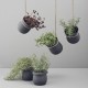 Hanging Flowerpot Grey - Rig-tig RIG-TIG RTZ00130