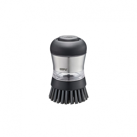 Dishwashing Brush with Detergent Dispenser - Swift Black - Gefu GEFU GF29255