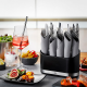 Suporte Utensílios com Divisórias - Smartline Preto - Gefu GEFU GF29252