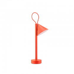 Rechargeable Portable Lamp Orange - Tsumiki - Alessi