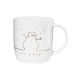 Caneca Ø8,7cm It's Winter - Linia Branco - Asa Selection ASA SELECTION ASA18063414