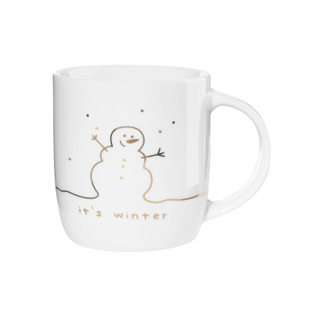 Caneca Ø8,7cm It's Winter - Linia Branco - Asa Selection ASA SELECTION ASA18063414