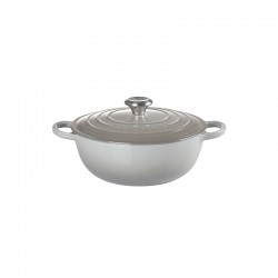 Caçarola Marmita Gourmet 26cm Mist Grey - Signature - Le Creuset