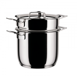 Pasta Set - Pots&Pans Steel - Alessi