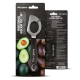 Avocado Tool 3 in 1 - Professional Black - Microplane MICROPLANE MCP48071