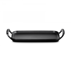 Tabuleiro Retangular Liso 40cm Preto - Alpine BBQ - Le Creuset LE CREUSET LC20276400000005