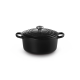 Cocotte Redonda 22cm Negro Mate - Signature - Le Creuset LE CREUSET LC21177220002430