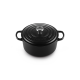 Cocotte Redonda 22cm Negro Mate - Signature - Le Creuset LE CREUSET LC21177220002430