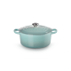 Tacho Cocotte Redonda 22cm Sea Salt - Signature - Le Creuset LE CREUSET LC21177227174430