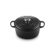 Cocotte Redonda 24cm Negro Mate - Signature - Le Creuset LE CREUSET LC21177240002430