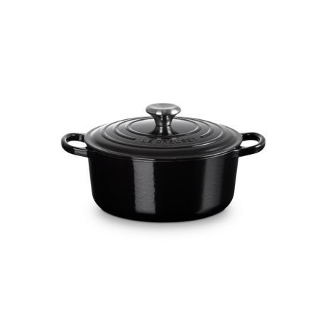 Tacho Cocotte Redonda 24cm Preto Onyx - Signature - Le Creuset LE CREUSET LC21177241402430