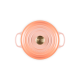 Round Casserole 24cm Peche with Gold Knob - Signature - Le Creuset LE CREUSET LC21177244234450