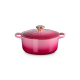 Cocotte Redonda 24cm Berry con Pomo Dorado - Signature - Le Creuset LE CREUSET LC21177244394450