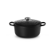 Round Casserole 26cm Black Matte - Signature - Le Creuset LE CREUSET LC21177260002430