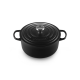 Cocotte Redonda 26cm Negro Mate - Signature - Le Creuset LE CREUSET LC21177260002430