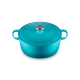 Cocotte Redonda 28cm Caribe - Signature - Le Creuset LE CREUSET LC21177281702430