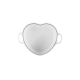 Tacho Cocotte Coração 20cm Branco com Pega Dourado - L'Amour - Le Creuset LE CREUSET LC21401200101454