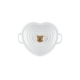 Heart Casserole 20cm White with Gold Knob - L'Amour - Le Creuset LE CREUSET LC21401200101454