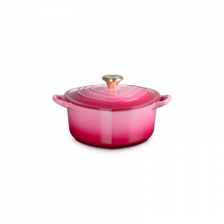 Heart Casserole 20cm Berry with Gold Knob - L'Amour - Le Creuset LE CREUSET LC21401204394454