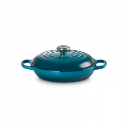 Shallow Casserole 26cm Deep Teal - Signature - Le Creuset LE CREUSET LC21180266422430