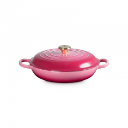 Caçarola Baixa 30cm Berry com Pega Dourado - Signature - Le Creuset LE CREUSET LC21180304394450