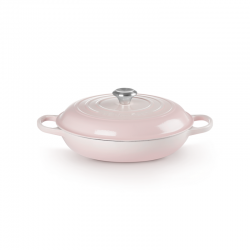 Caçarola Baixa 30cm Shell Pink - Signature - Le Creuset LE CREUSET LC21180307774430