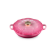 Petal Shallow Casserole 26cm Berry Gold Knob - Signature - Le Creuset LE CREUSET LC21964264394450