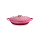 Cacerola Baja Pétalo 26cm Berry Pomo Dorado - Signature - Le Creuset LE CREUSET LC21964264394450