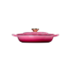 Petal Shallow Casserole 26cm Berry Gold Knob - Signature - Le Creuset LE CREUSET LC21964264394450