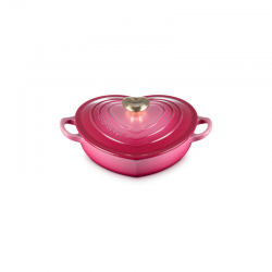 Caçarola Baixa Coração Berry com Pega Dourado - L'Amour - Le Creuset LE CREUSET LC21402204394454