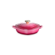 Cacerola Baja Corazón Berry con Pomo Dorado - L'Amour - Le Creuset LE CREUSET LC21402204394454