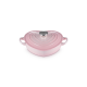 Caçarola Baixa Coração Shell Pink com Pega Prateado - L'Amour - Le Creuset LE CREUSET LC21402207774455