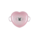 Caçarola Baixa Coração Shell Pink com Pega Prateado - L'Amour - Le Creuset LE CREUSET LC21402207774455