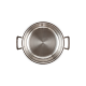 Shallow Casserole with Lid 26cm - Classic Steel - Le Creuset LE CREUSET LC96202826001000