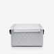 Storage Box with Lid Rhombus Light Grey - Storagebox M - Reisenthel REISENTHEL RTLFS7060